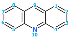 Molekulo de akridino numerita