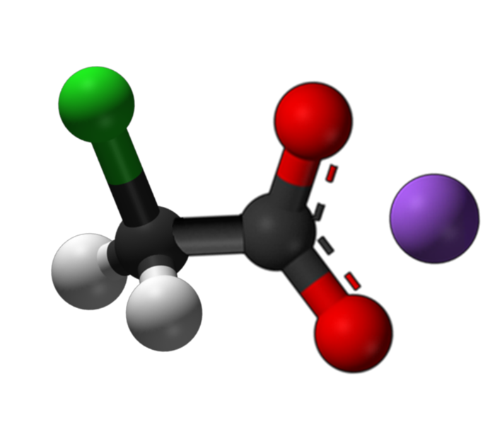 Dosiero:Sodium chloroacetate 3D.png