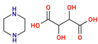 Piperazina tartrato