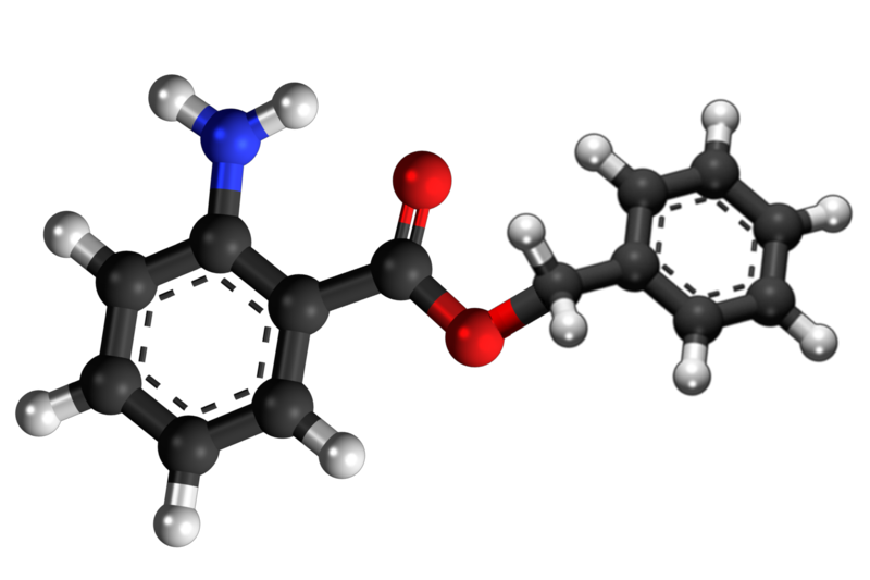 Dosiero:Benzyl anthranilate3D.png