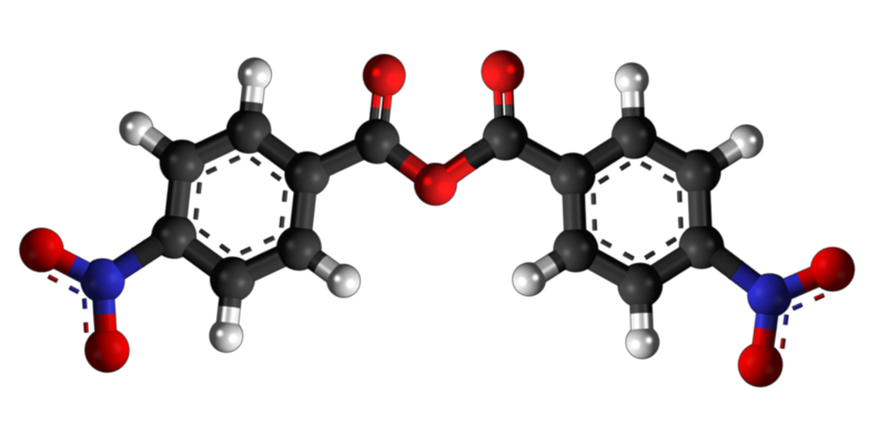 Dosiero:P-Nitrobenzoic anhydride 3D.png