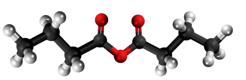 Dosiero:Butyric anhydride 3D.png