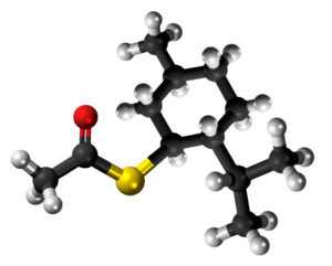 Mentila tioacetato