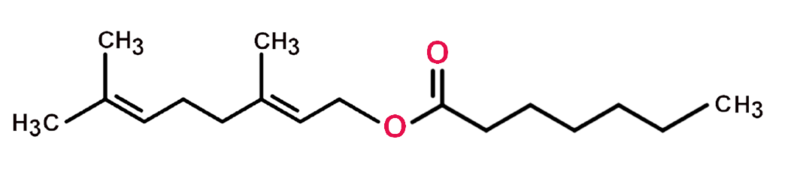 Dosiero:Geranyl heptanoate2D.png