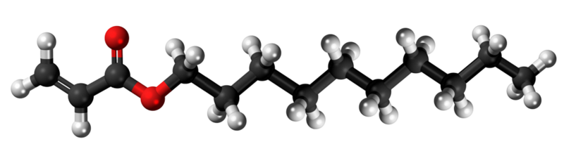 Dosiero:Decyl acrylate 3D.png