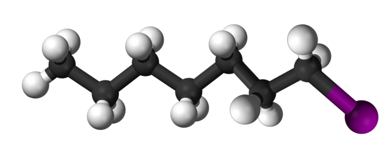 Dosiero:Heptyl iodide3D.png