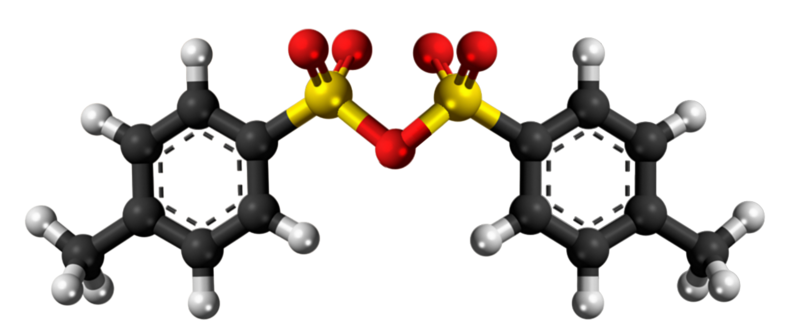 Dosiero:Toluene-4-sulfonic anhydride 3D.png