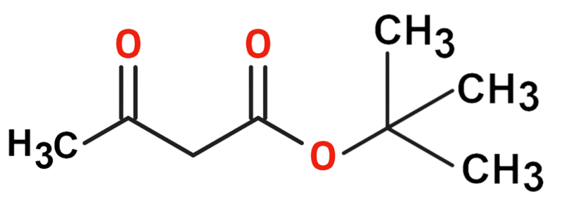 Dosiero:T-butyl acetoacetate 2D.png