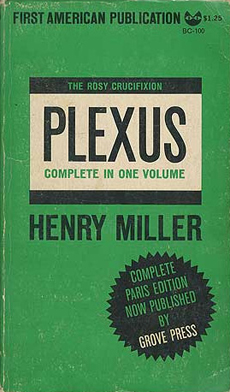 پرونده:Plexus, Henry Miller, Grove Press 1965.jpg