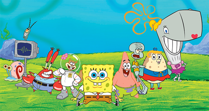 پرونده:Nickelodeon SpongeBob SquarePants Characters Cast.png