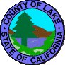 نشان رسمی County of Lake