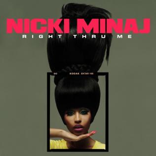 پرونده:Nicki Minaj - Right Thru Me (Official Single Cover).jpg