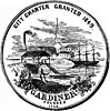 نشان رسمی Gardiner, Maine