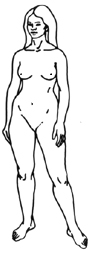 پرونده:Pioneer plaque line-drawing of a human female.jpg