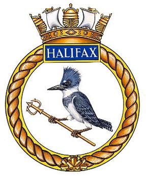 پرونده:HMCS Halifax crest.jpg