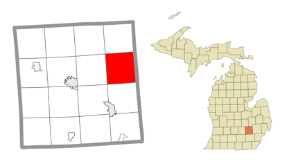 پرونده:Hartland Township, MI location.png