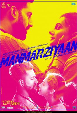 پرونده:Manmarziyaan official poster.jpg