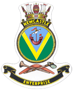 پرونده:HMAS newcastle crest.png