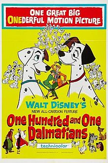 One Hundred and One Dalmatians movie poster.jpg