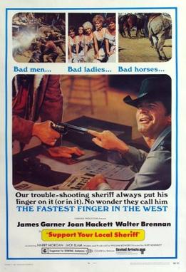پرونده:Poster of the movie Support Your Local Sheriff!.jpg