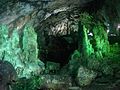نمایی از تالار اصلی غار دربند سنگسر