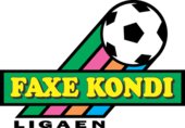 Faxe Kondi Ligaen (۱۹۹۶–۹۷ تا ۲۰۰۰–۰۱) حامی: Faxe Brewery