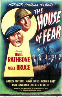 Sherlock Holmes and the House of Fear - 1945 - Poster.png