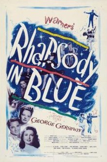 Poster of Rhapsody in Blue (film).jpg