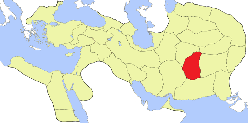 پرونده:Zranka (Satrapy of the Achaemenid Empire).png