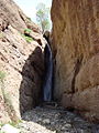 آبشار اصلی ماهاران با ارتفاع حدوداً ۱۵ متر.