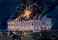 آتش‌سوزی کاخ سفید در سال ۱۸۱۴
