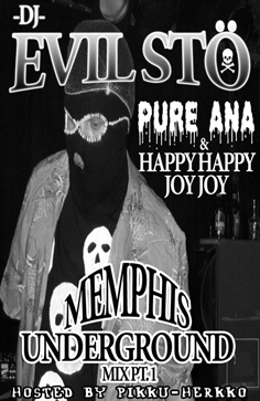 Remix-albumin Pure Ana & Happyhappy Joyjoy Memphis Underground Mix Pt.1 kansikuva
