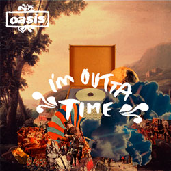 Singlen ”I’m Outta Time” kansikuva