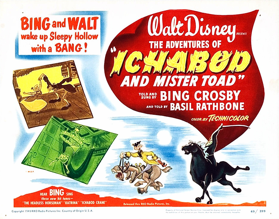 1949 The Adventures Of Ichabod And Mr. Toad