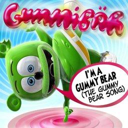 Singlen ”I'm a Gummy Bear (The Gummy Bear Song)” kansikuva