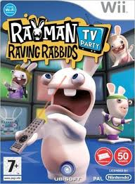 Rayman Raving Rabbids TV Party-pelin kansikuva