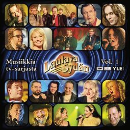 Cover-albumin Musiikkia tv-sarjasta Laulava Sydän Vol.1 kansikuva