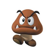 Goomba New Super Mario Bros -pelissä.