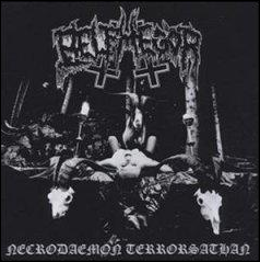 Studioalbumin Necrodaemon Terrorsathan kansikuva