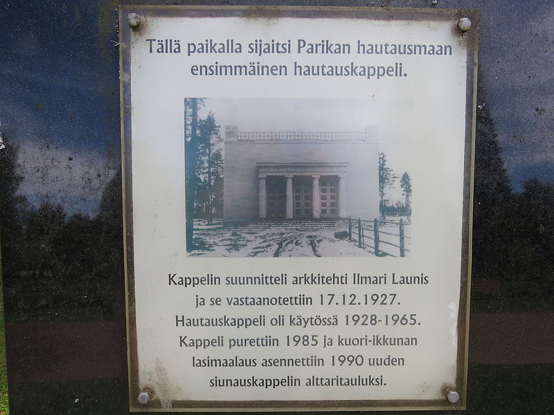 Tiedosto:Parikan kappelin muistolaatta 1.jpg