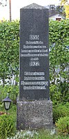 Rutakon rukoushuoneen (1855-1922) muistomerkki - Sonkajärven hautausmaan itäosa, Rutakontie 3 - Sonkajärven kk - Sonkajärvi.jpg