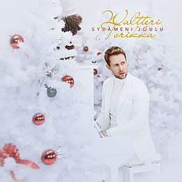 Studioalbumin Sydämeni joulu kansikuva
