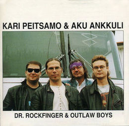 Studioalbumin Dr. Rockfinger & Outlaw Boys kansikuva