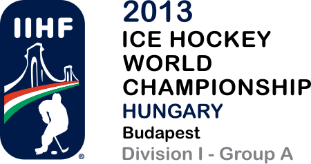 Tiedosto:Jääkiekon 1. divisioonan MM-kisojen A-lohkon turnauksen logo 2013.svg