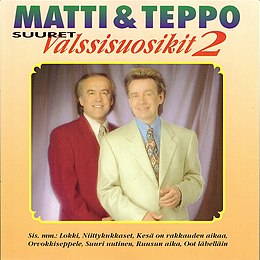 Studioalbumin Suuret valssisuosikit 2 kansikuva