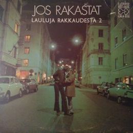 Kokoelmalevyn Jos rakastat – lauluja rakkaudesta 2 kansikuva