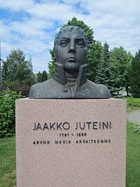 Jaakko Juteinin patsas, 2010, Hattula.