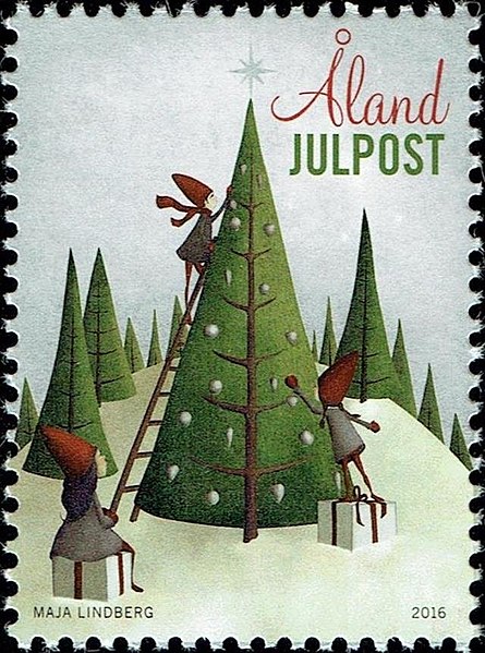 Tiedosto:Åland Julpost 16a.jpg