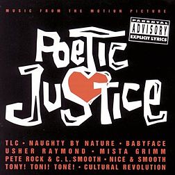 Soundtrack-albumin Poetic Justice kansikuva