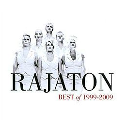 Kokoelmalevyn Best of Rajaton 1999–2009 kansikuva